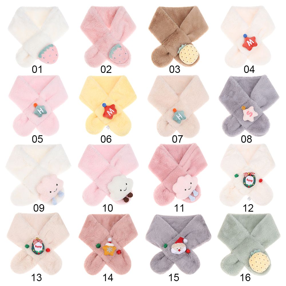 Khăn choàng cổ giữ ấm thời trang dễ thương cho bé