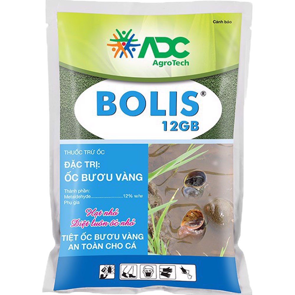 BOLIS 12GB - Khắc tinh Ốc bưu vàng ( gói 1kg )