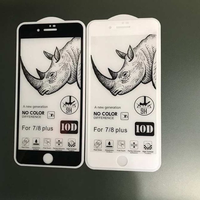 Kính cường lực 10D tê giác cho iPhone 6,6 Plus, 7, 8, Se 2020, 7plus, 8plus,X, XR, XSMax 11 11Pro 11 Pro Mã