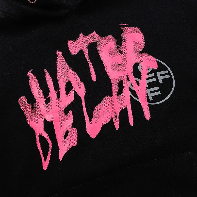 Hàng Có Sẵn Áo Hoodie Sweatshirt Chui Đầu Tay Dài In Chữ OFF White Dành Cho Cặp Đôi