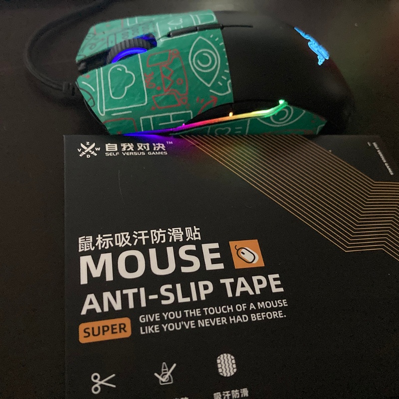 1 Miếng Dán Viền Chuột Chống Trượt Chống Mồ Hôi DIY