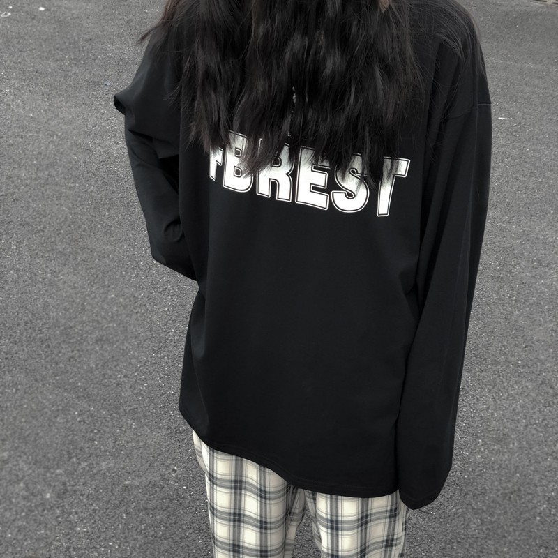 Áo phông dài tay nam nữ Yinxx, áo sweater unisex form rộng SW24