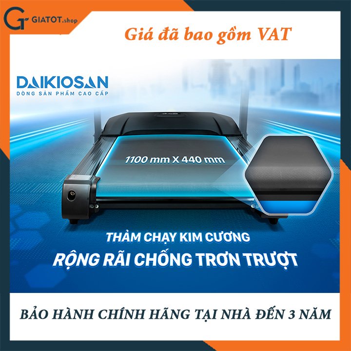 Máy chạy bộ đa năng chính hãng Daikiosan DVCB-00004