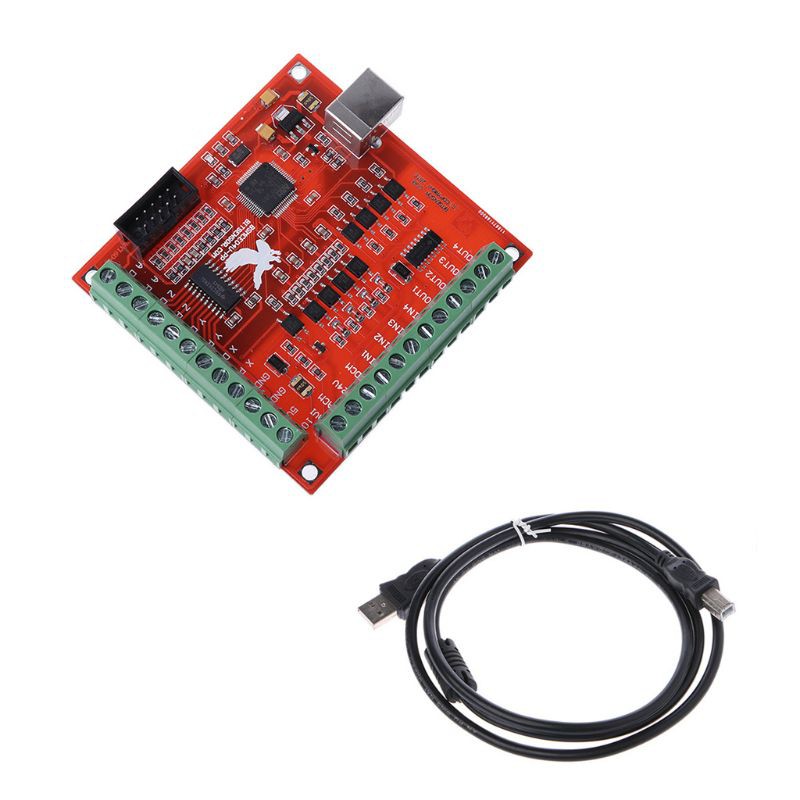 CNC USB MACH3 100Khz Breakout Board 4 Axis Interface Driver Motion Controller DIY Accessories