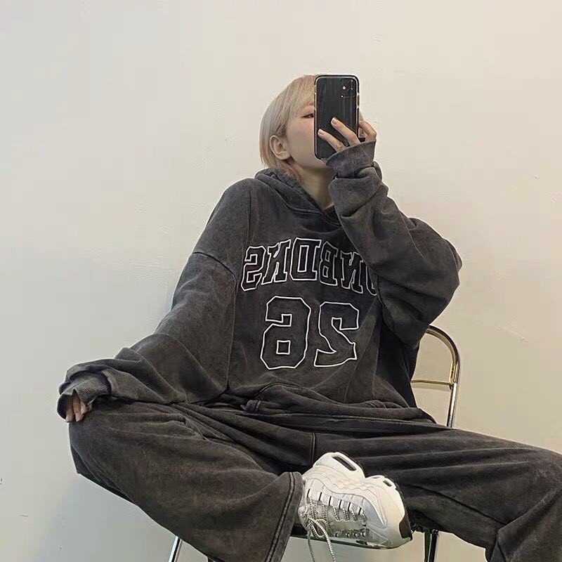 [RẺ VÔ ĐỊCH] Hoodie nỉ mũ loang 26 unisex from thụng (ảnh thật) | BigBuy360 - bigbuy360.vn