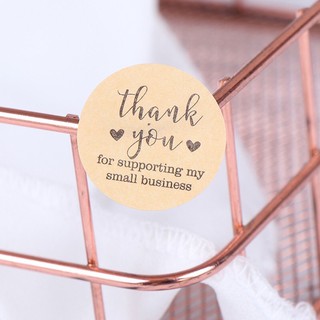 Set 100, set 500 miếng dán Thankyou, ticker thankyou, ten dán cám ơn