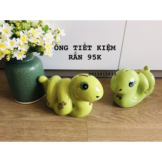 HEO ĐẤT TIẾT KIỆM 12 CON GIÁP BẰNG SỨ