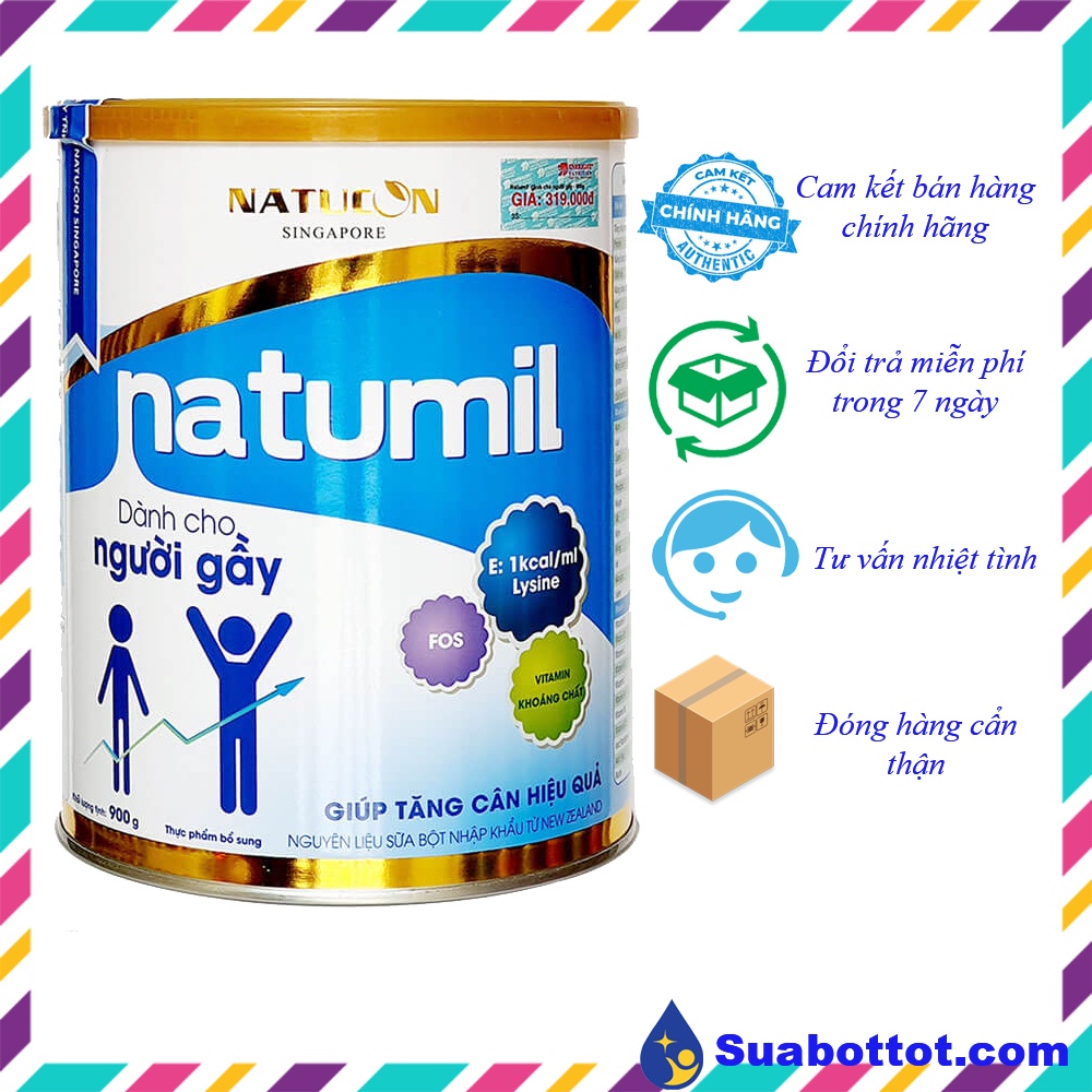 Sữa Natumil Của Sigapore Dành Cho người gầy 900g