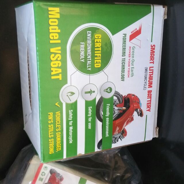 Bình ắc Quy lithium dùng cho xe dr weve và ex 2007 VS5ac bao đúng giá công ty