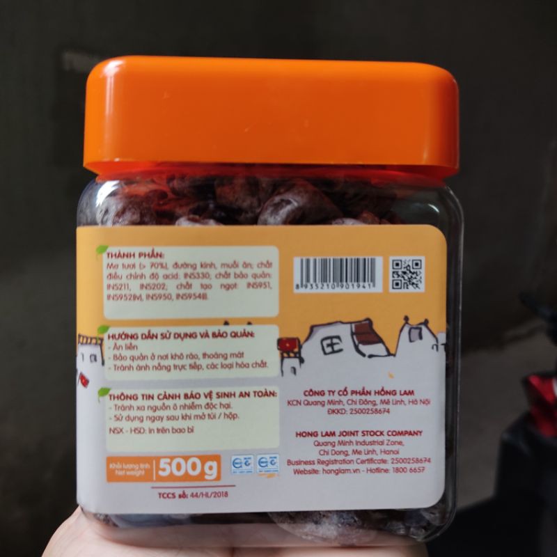 Ô MAI MƠ HỒNG LAM 2 HỘP 500G