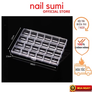Khay meka 24 ô đựng charm đá phụ kiện