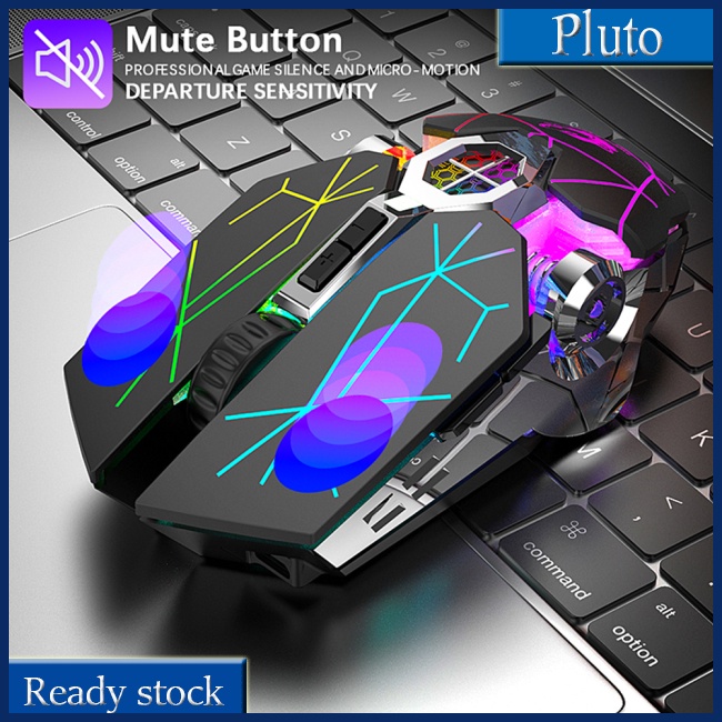 Chuột Gaming X13 Không Dây 2.4G 2400DPI, ĐầU CắM USB Cho Windows / PC