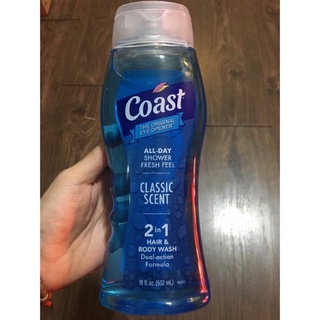 (HCM) Sữa tắm gội Coast Mỹ 532ml