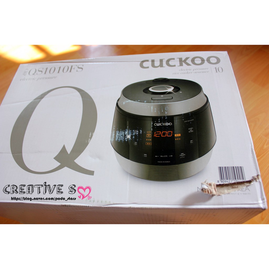 [ CHÍNH HÃNG ] Nồi cơm điện áp suất điện tử Cuckoo CRP-QS1010FS