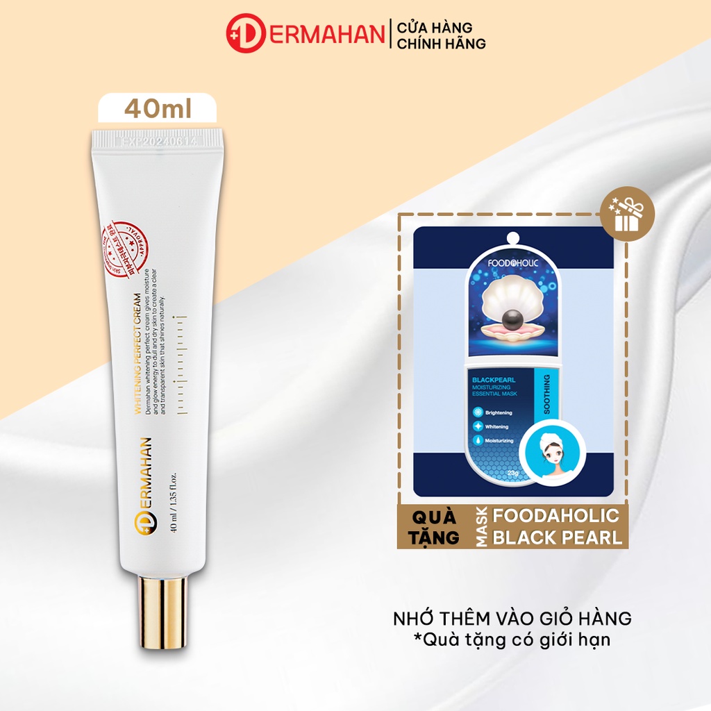 Kem Dưỡng Đa Năng 3 Trong 1 Dermahan Whitening Perfect Cream 40ml