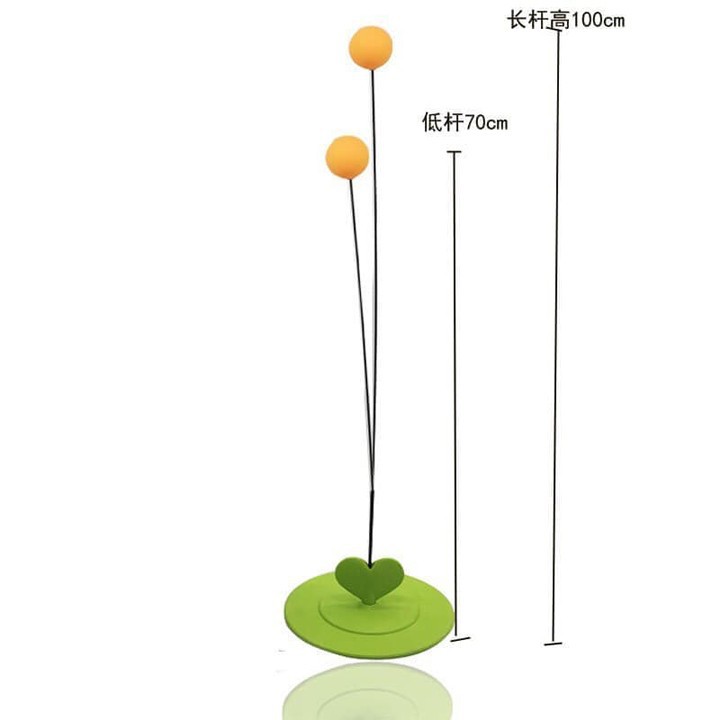 Bộ Bóng bàn tập phản xạ [ VỢT CÁN GỖ ]- môn thể thao luyện phản xạ cho mọi lứa tuổi