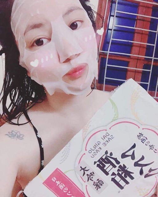 MẶT NẠ SAKE KASU FACE MASK NHẬT BẢN