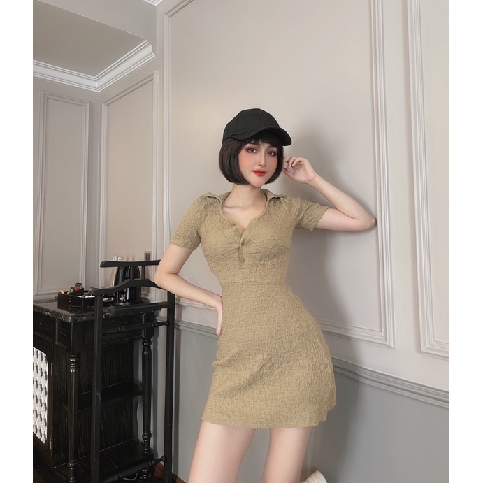 VÁY ÔM BODY ĐŨI XỐP DÁNG NGẮN HÓT HIT KÈM ẢNH THẬT CHỦ SHOP MẶC | BigBuy360 - bigbuy360.vn