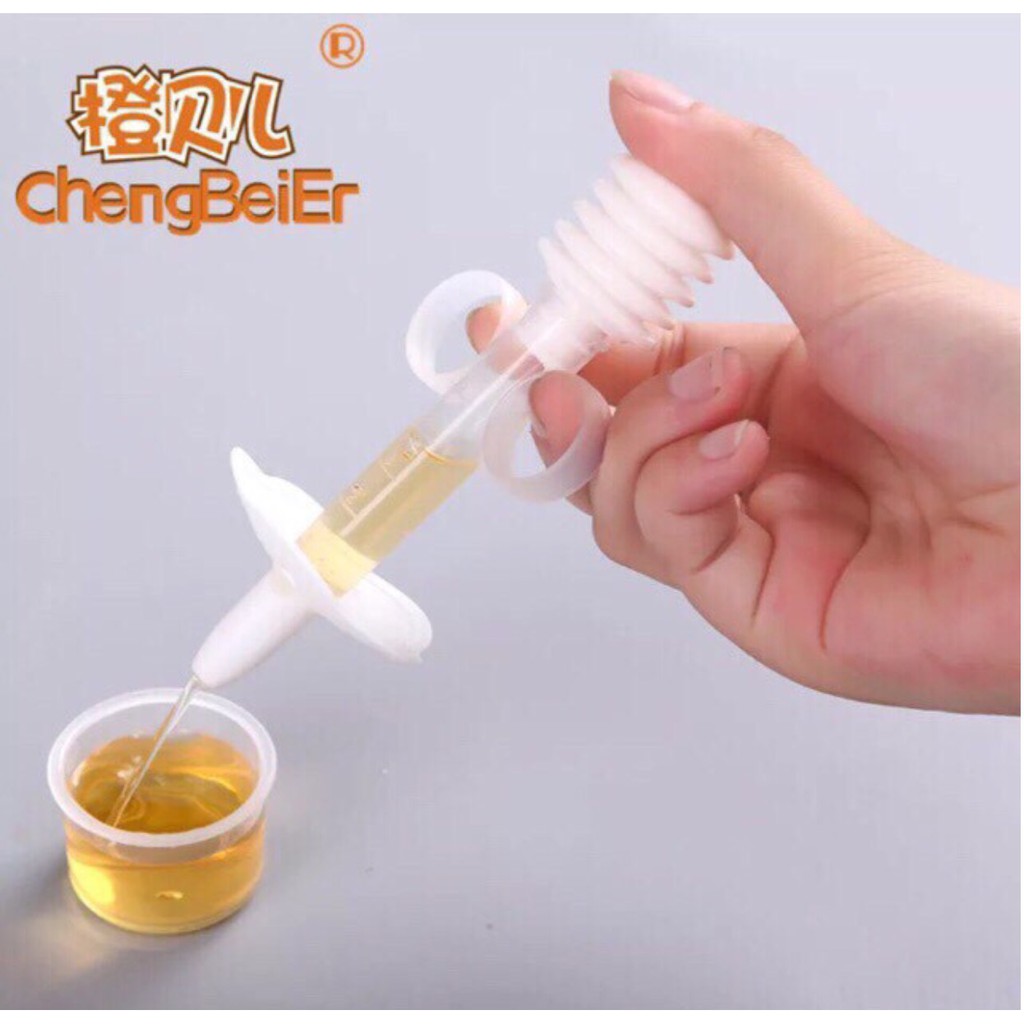 Dụng cụ bơm thuốc cho bé uống thuốc ( có kèm hộp)