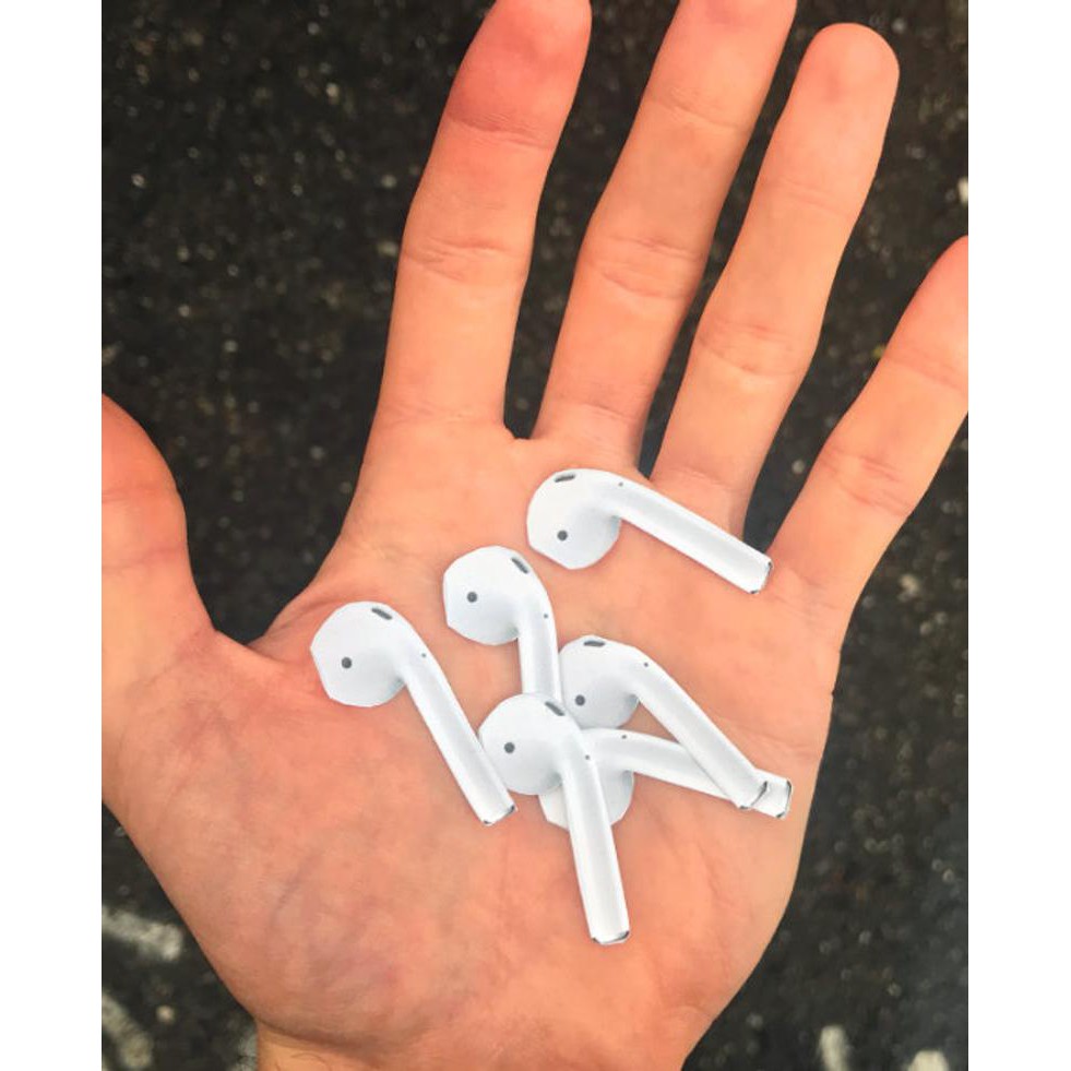 Sticker PRANK decal hình dán Airpod, Airpod Pro, dùng để prank, troll