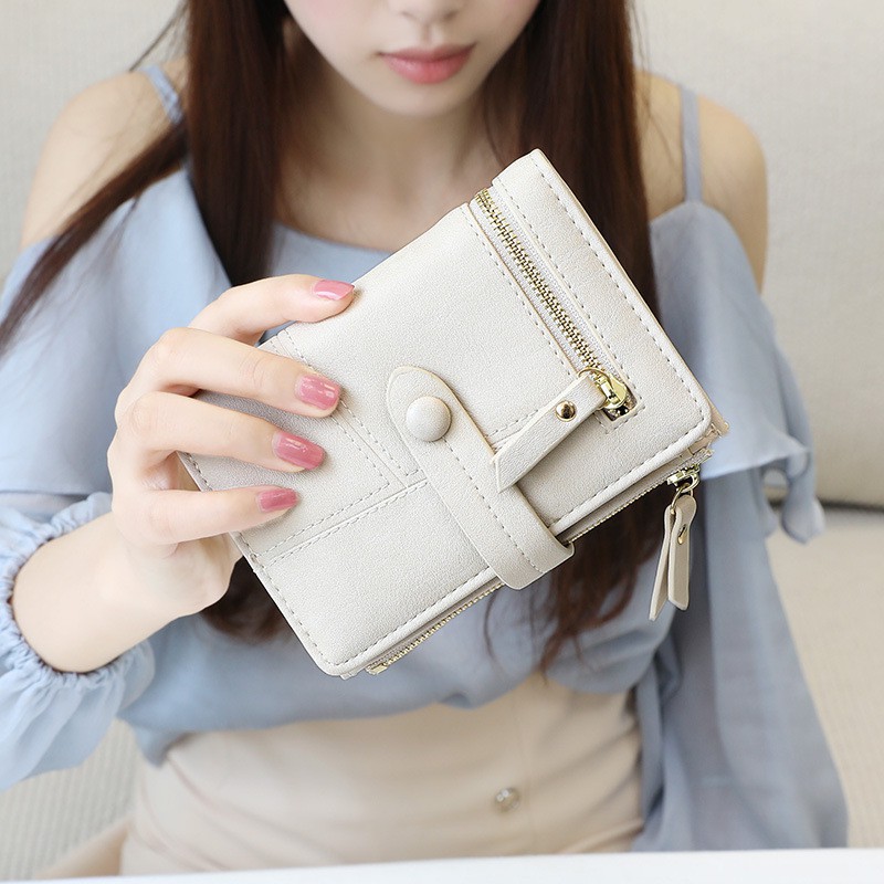 Ví ngắn Hàn Quốc cao cấp cầm tay nhiều màu X71 | BigBuy360 - bigbuy360.vn