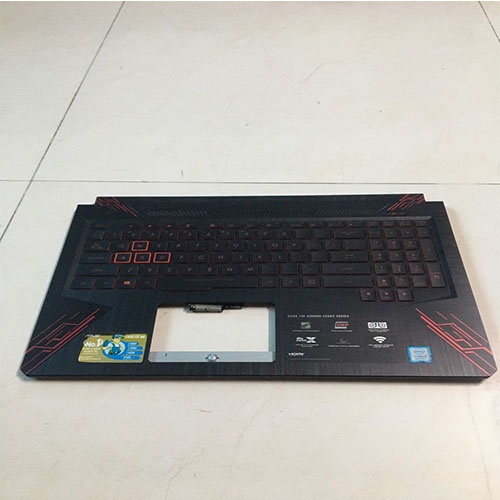 Vỏ C laptop asus fx504g tháo máy ( vỏ có xước nhẹ nhưng ở trong trạng thái đẹp,có kèm phím,phím chưa test)