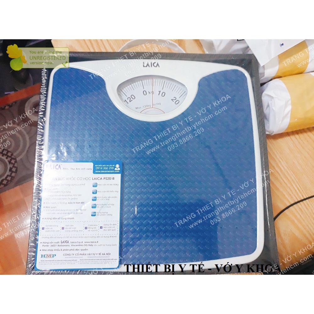 Cân sức khỏe Cơ LaiCa Model PS2018 130kg