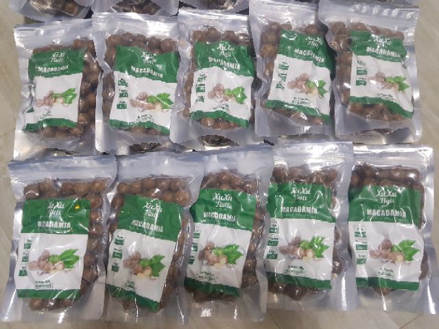 GIÁ RẺ NHẤT - 500g Nhân Hạt Macca tách sẵn nhập khẩu từ Úc - Tặng 200g Bột Cacao