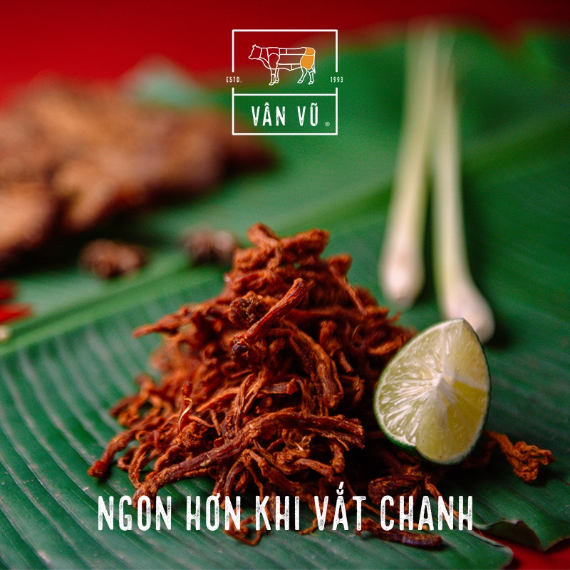 Bò khô Vân Vũ - Sợi - 200gram