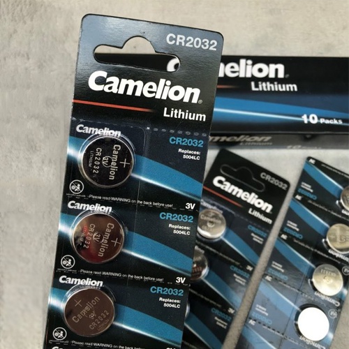 Pin Camelion CR2032 - 3V, Pin cúc áo, vỉ 1 viên hàng chính hãng