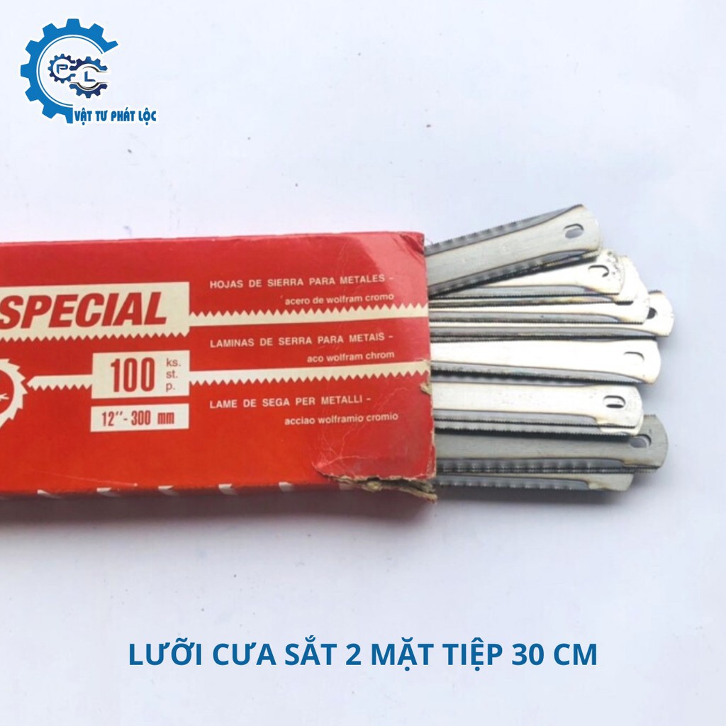 Lưỡi cưa sắt 2 mặt Tiệp 30cm