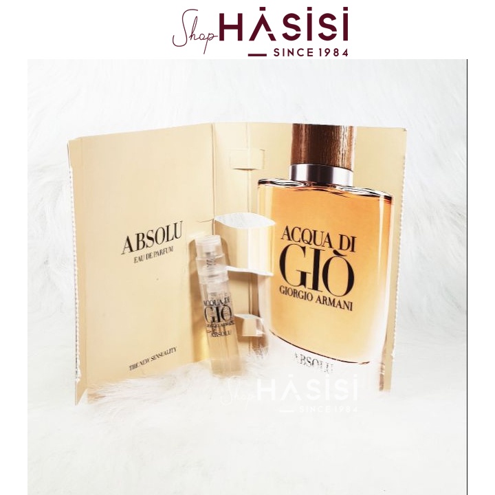 Nước Hoa Vial Nam ARMANI - Acqua Di Gio Absolu EDP 1.2ml