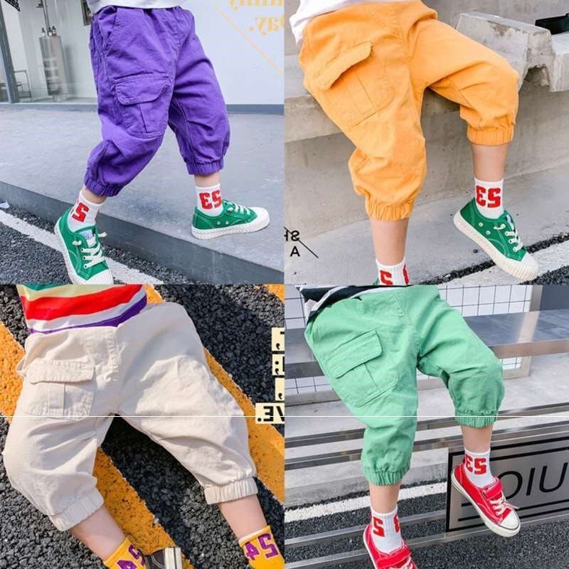 Quần Jogger Cho Bé, Quần Dài Cho Bé Trai Và Bé Gái Chất Kaki Ken Store