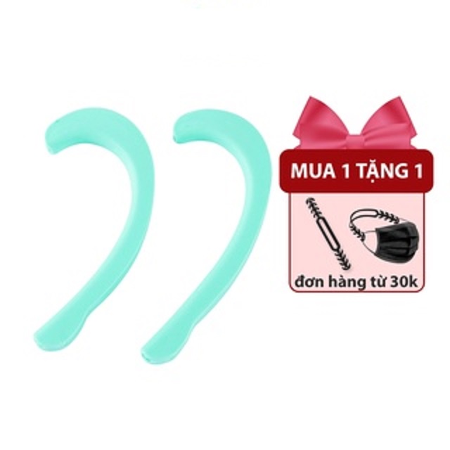 Quai đeo khẩu trang bằng silicone êm tai giảm hằn đỏ và giữ gọng kính không trượt - PK114_ROSE