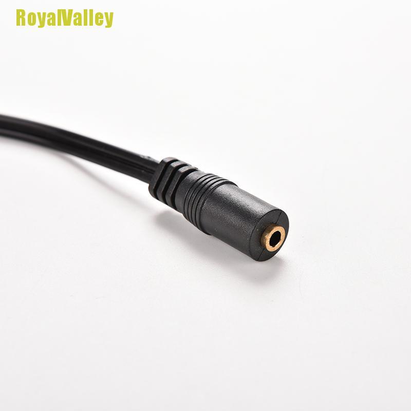 Dây Cáp Âm Thanh Chữ Y Chuyển Đổi Cổng 3.5mm 1 / 8 &quot;Sang 2 Đầu Rca Chuyên Dụng