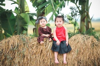 Bộ nâu sòng - bà ba
