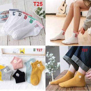 Tất Nữ -Vớ Nữ Cổ Ngắn Nhiều Mẫu Lựa Chọn