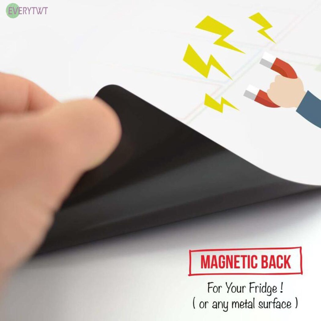 Magnetic Rewritable Mobile Message Board Schedule Schedule Fridge Planner  100% brand new and high quality