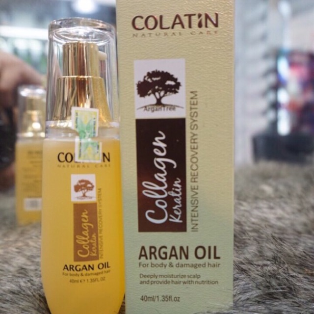 TINH DẦU DƯỠNG TÓC ARGAN COLATIN 40ML