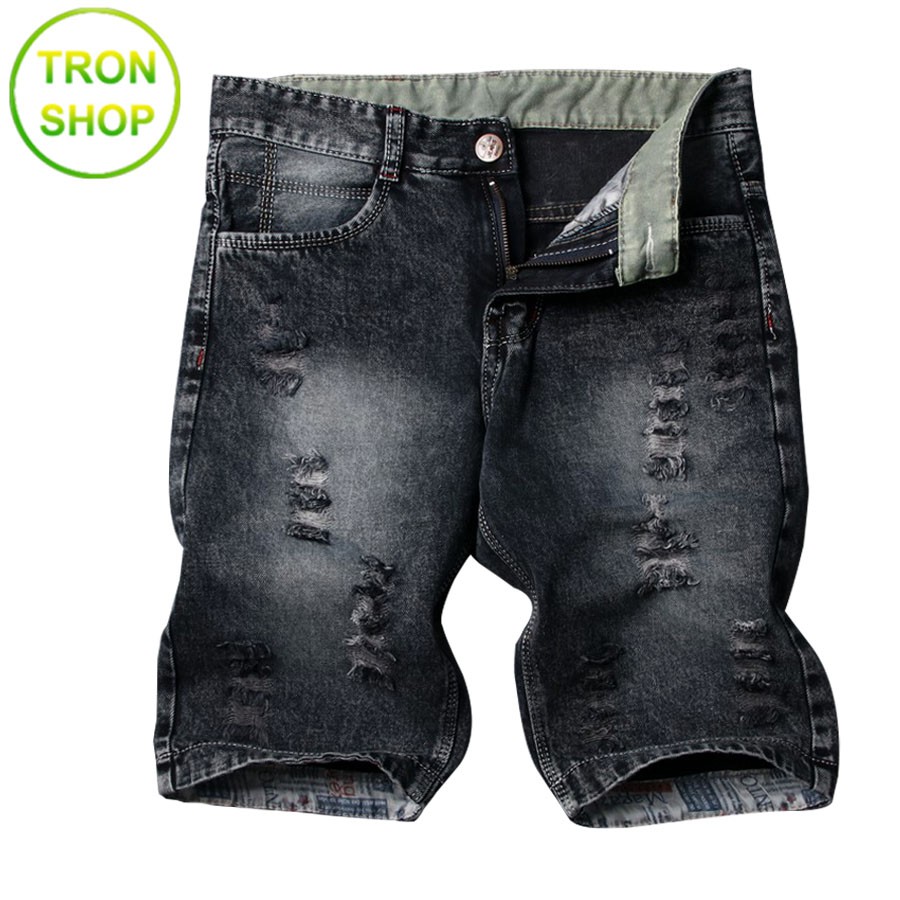 Quần short nam jean TS416  vải bền đẹp Tronshop chuyên quần nam
