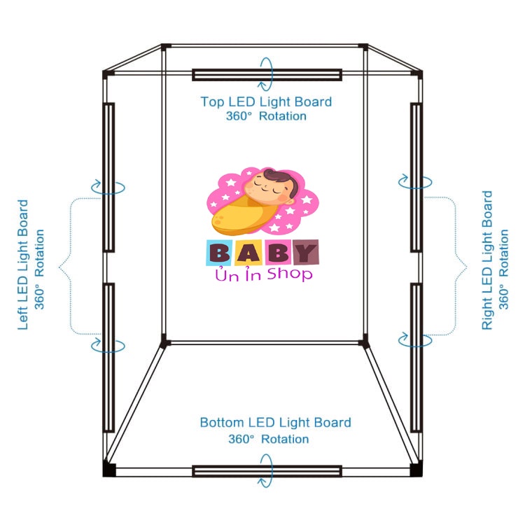 HỘP CHỤP ẢNH SẢN PHẨM, HỘP CHỤP ẢNH NGƯỜI MẪU CHÍNH HÃNG PULUZ SZ 200CM