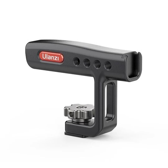 Ulanzi R071, Tay Cầm Nhôm Đa Năng Hỗ Trợ Quay Phim Cho Máy Ảnh DSLR - Universal Mini Metal Nato Top Handle Grip