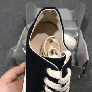 [ Ảnh Thật ] rick owen thấp cổ REP