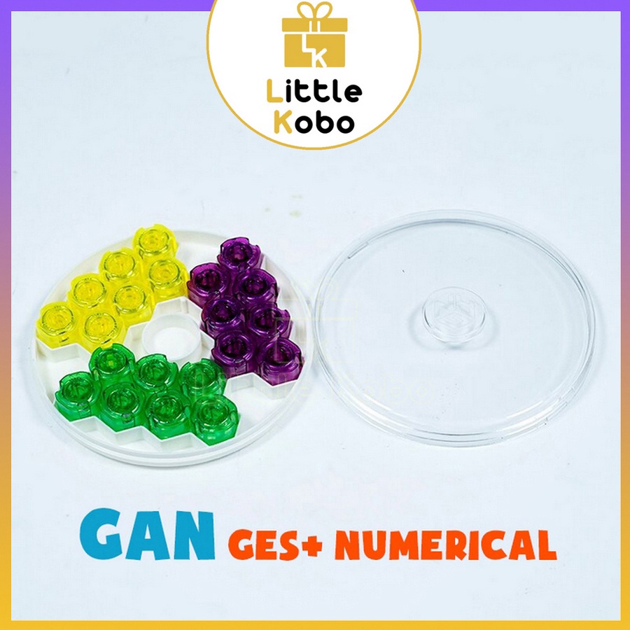 ✆Bộ Gan GES+ Numerical Dạng Số Cho Rubik 356M 354M V2 RS Phụ Kiện Rubic