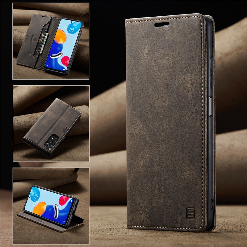 Vỏ mới! Ốp Điện Thoại Kiểu Ví Da Lật Cho Redmi Note 11 10 9 8 Pro 11s 10s 9s Xiaomi 11 11T 10T Pro Lite