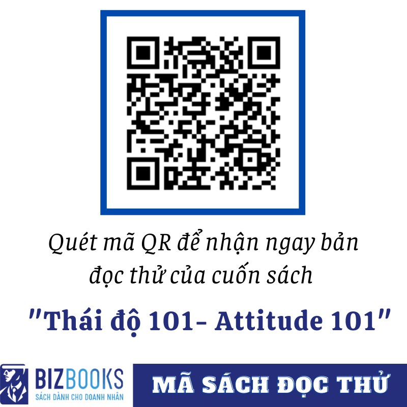 Sách - BIZBOOKS - Thái Độ - 101 Những Điều Nhà Lãnh Đạo Cần Biết - 1 BEST SELLER