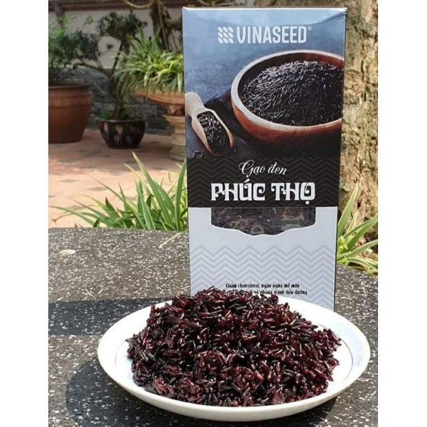 Gạo Phúc Thọ Đen (túi 1kg hút chân không)