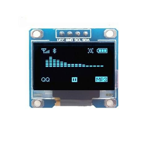 Màn hình OLED trắng 0.96 giao tiếp I2C D00-100