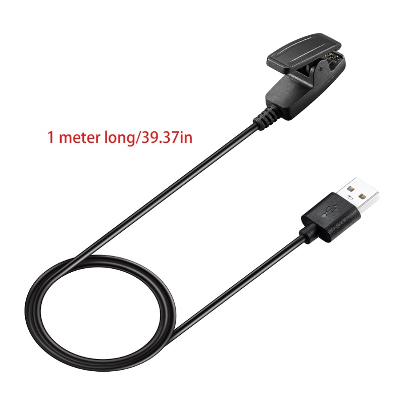 Dây Cáp Sạc Usb Kẹp Cằm Garmin Lily Forerunner 35j 30 735xt 630 235 645 Vivomove Hr Approach S20