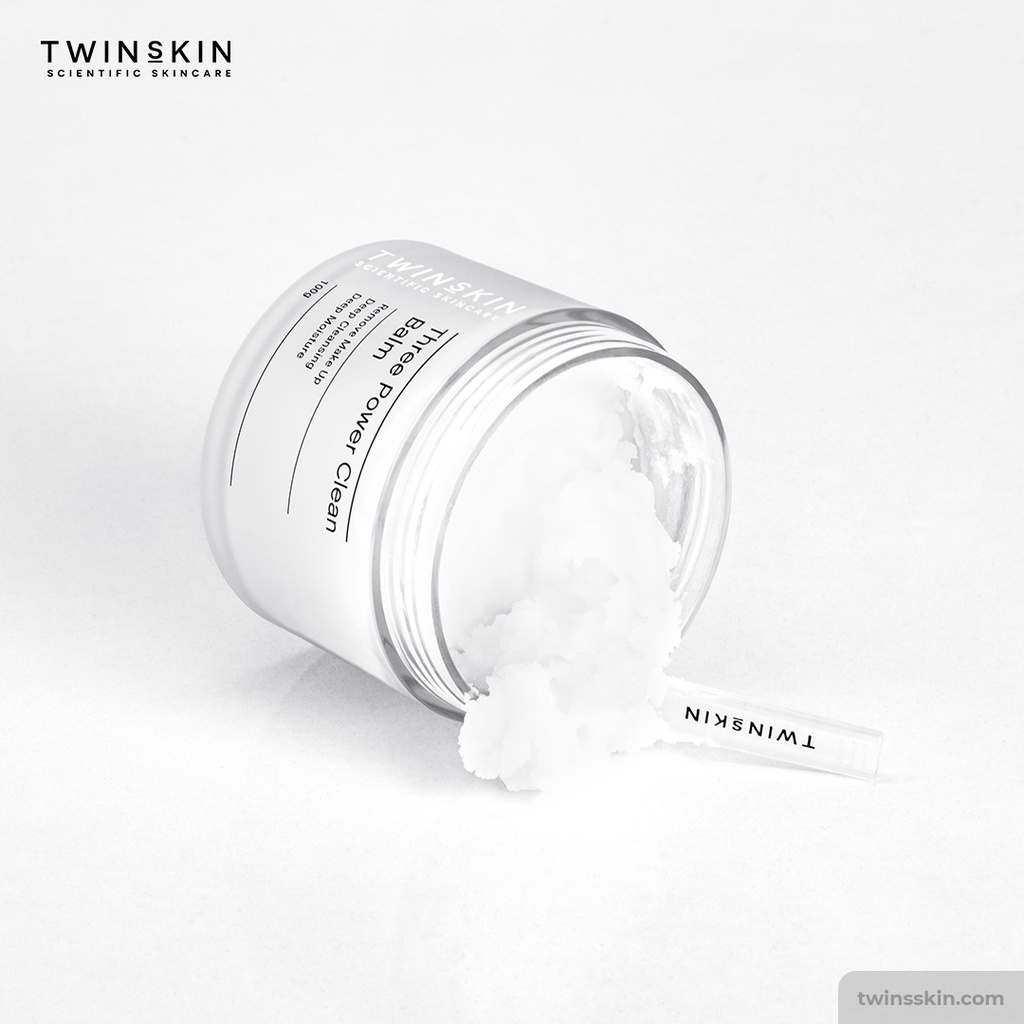 Sáp Tẩy Trang Làm Sạch Chuyên Sâu - Three Power Clean Balm Twins Skin